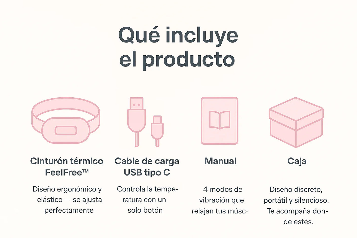 Cinturón para Cólicos Mestruales